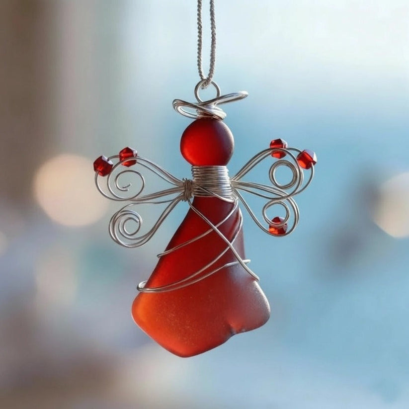 🔥Hand-Wrapped Sea Glass Collection💎Timeless Coastal Art