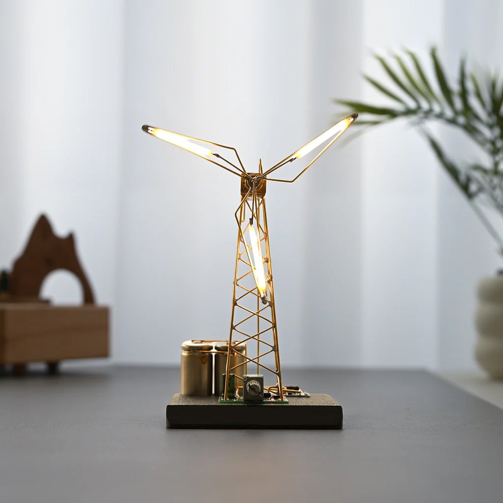 🏆 50K+ SOLD!🔥DIY Windmill Night Light