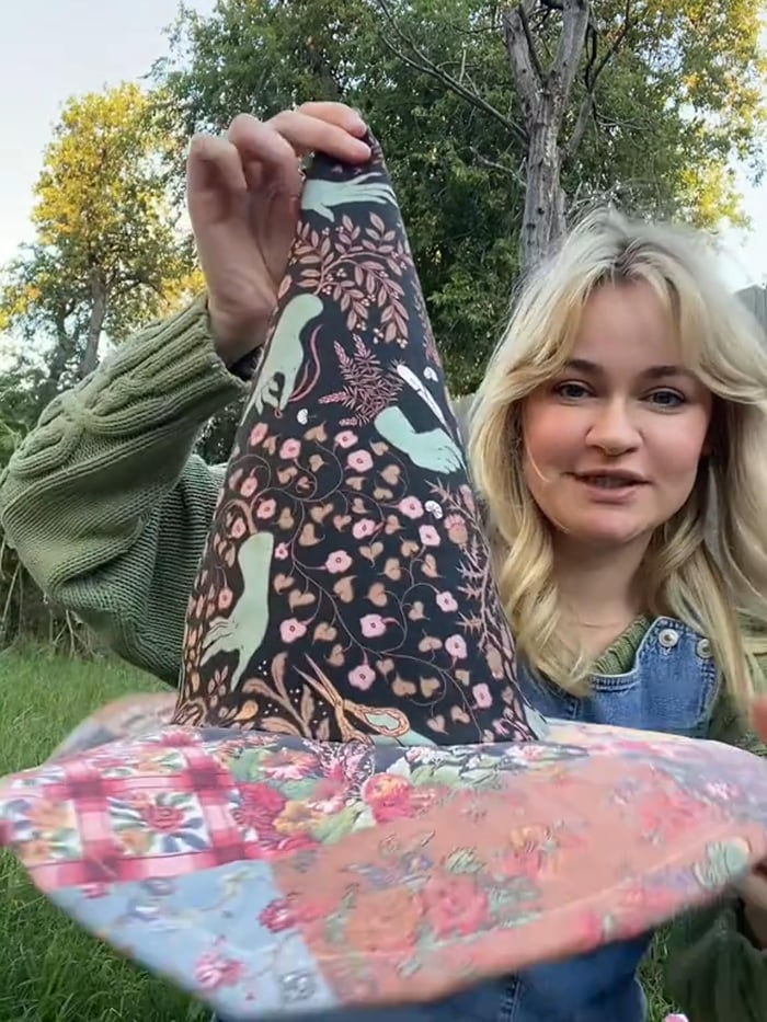 š„Last Day 49% OFF - Handcrafted Quilted Witch Hat ā Unique Folk Art for Halloween & Vintage Looks