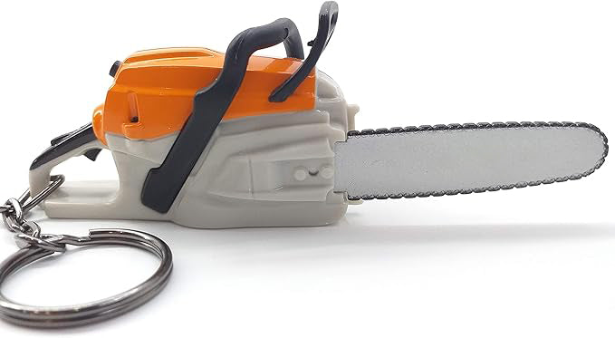 🔥🔧 Chainsaw Keychain | Portable Chainsaw Key Ring