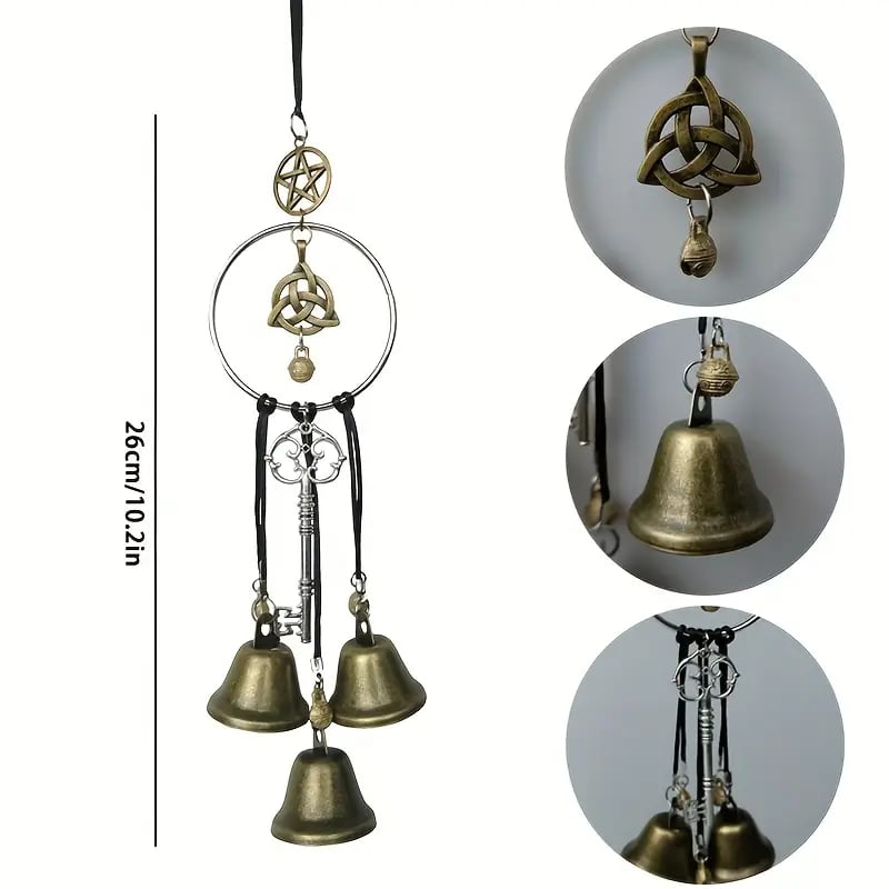 🔥BUY 2 GET 1 FREE🧙♀️🔔Handmade Witch Bells for Home Protection