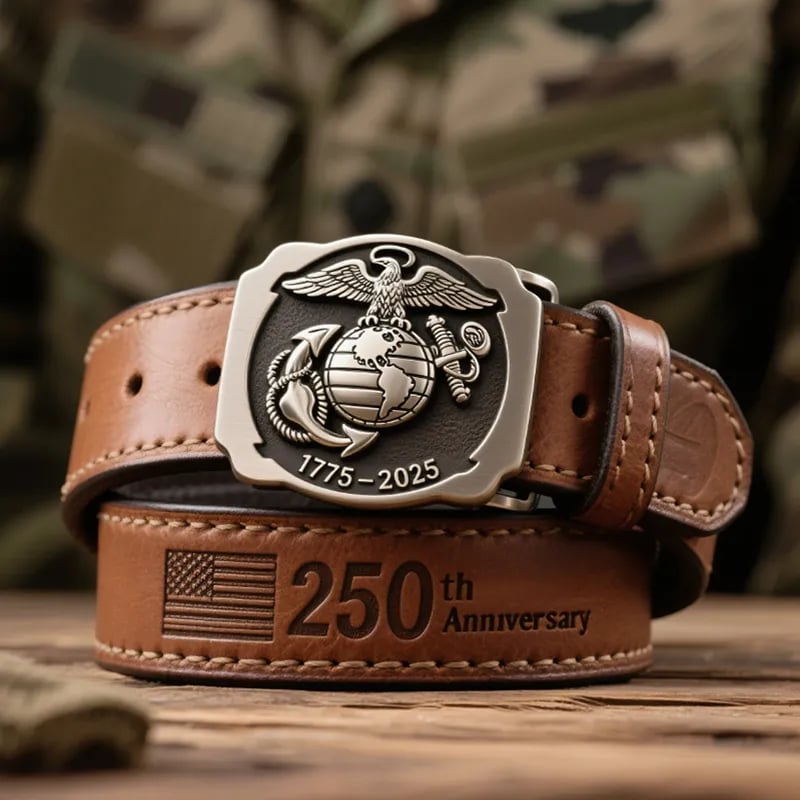 🔥US Marine Corps 250th Anniversary Belt