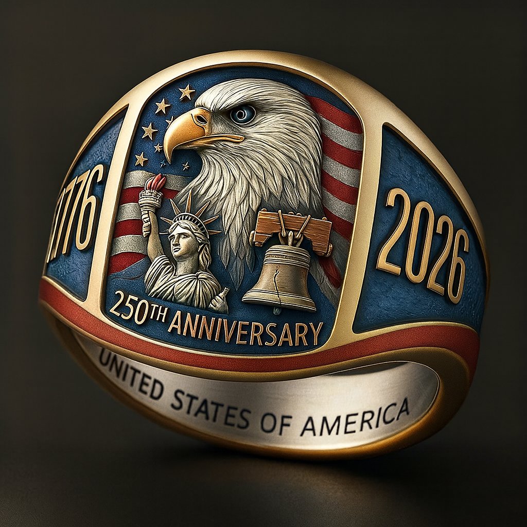 250th Anniversary Edition U.S. Heritage Ring-1