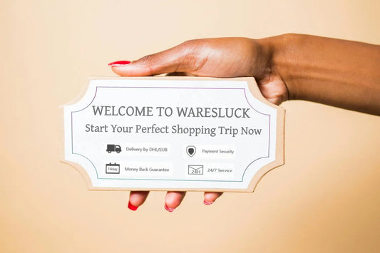 What products can be purchased at the Waresluck store?