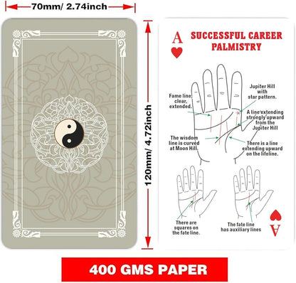 ☸Palmistry Fortune Telling Oracle Cards