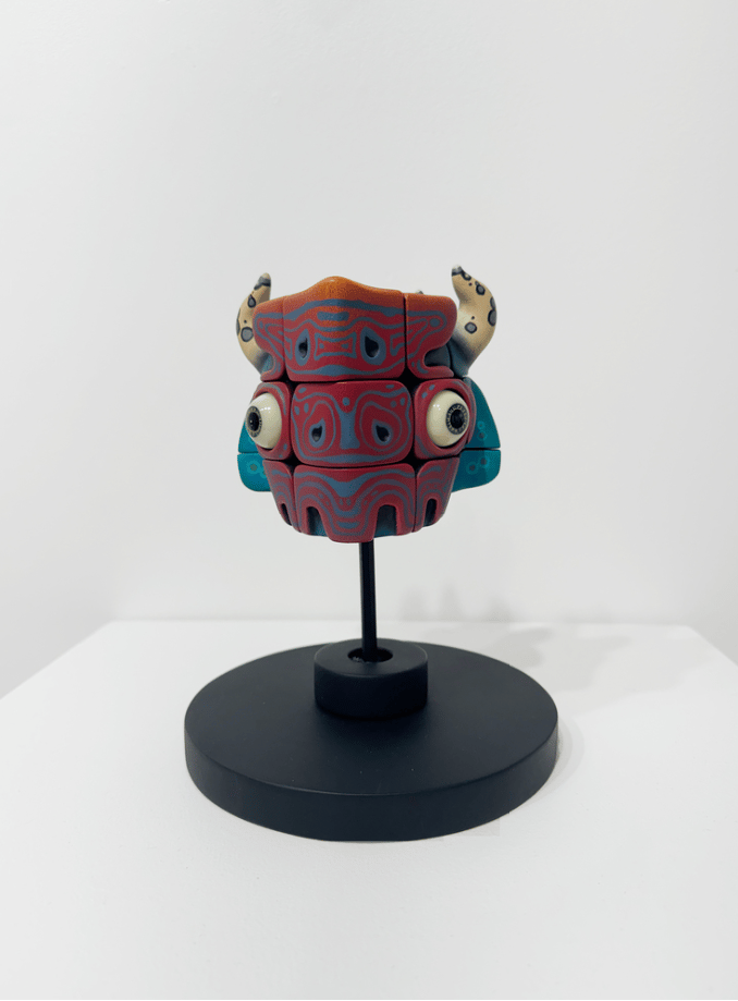 Artists Handmade Art Monster Sculpture Rubik's Cube Toys