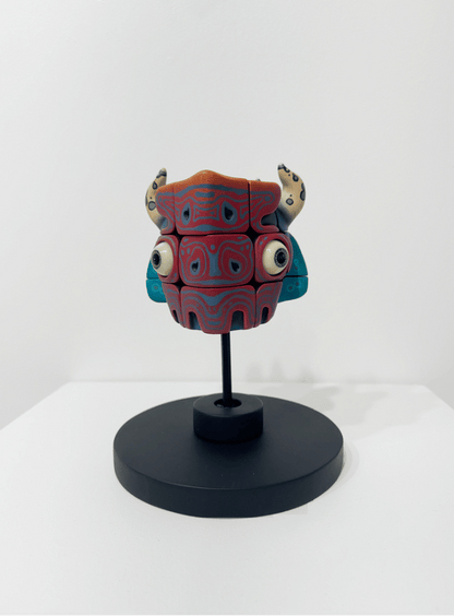 Artists Handmade Art Monster Sculpture Rubik's Cube Toys