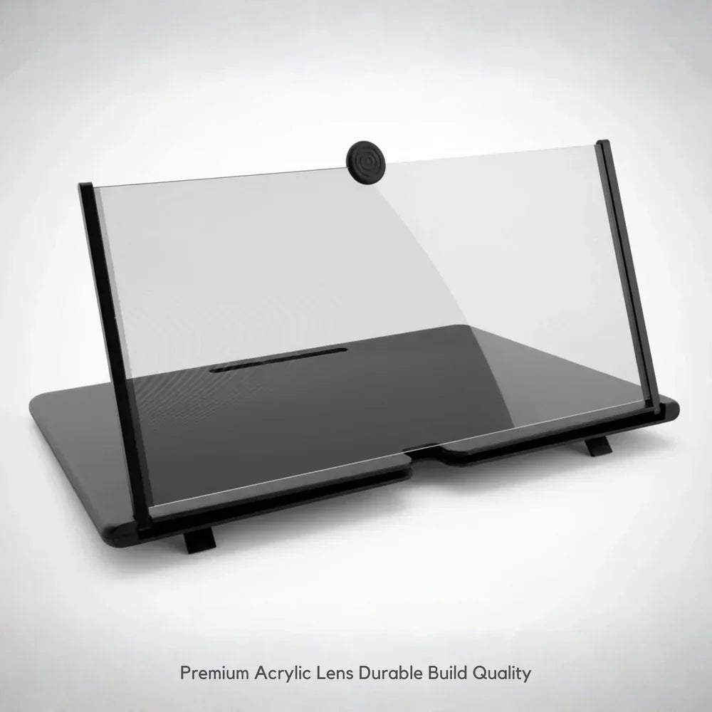2025 New Upgrade Phone Screen Magnifier – 3D HD 10–16" Foldable Amplifier for All Smartphones
