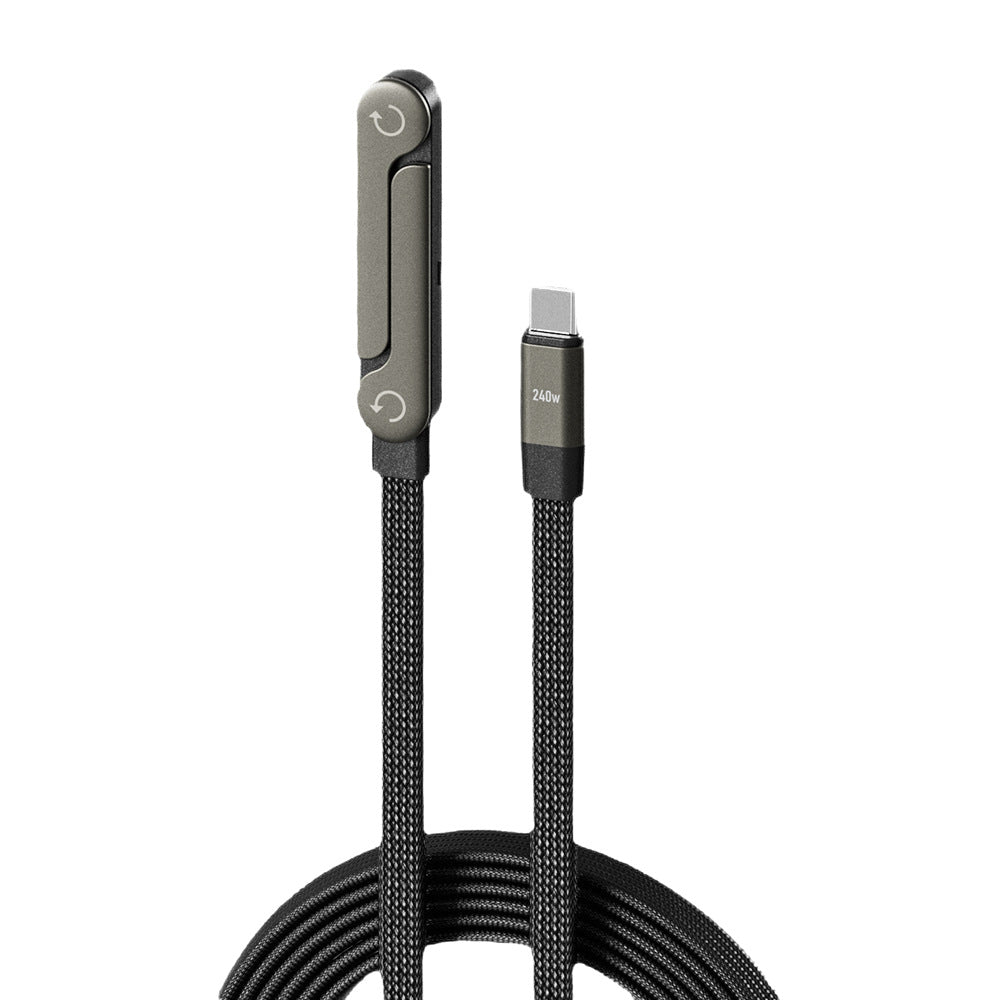 Invisible Holder Charger Cable with Stand-240w super fast charging