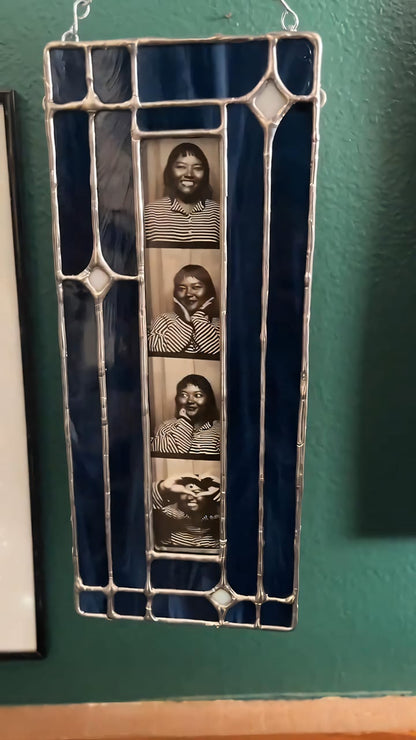 ✨Handmade Stained Glass Photobooth Frame