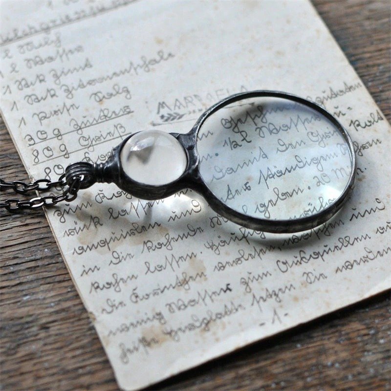 🎁Mother's Day Pre-Sale 49% OFF-💎Magnifying Glass Necklace gift