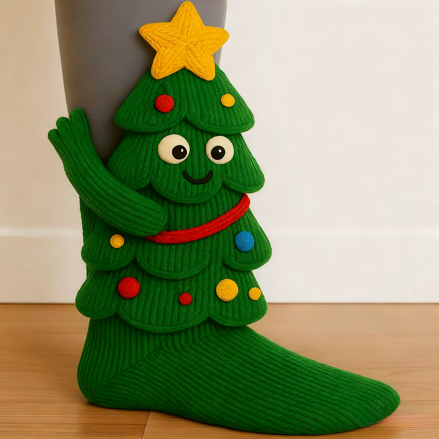 🎅Christmas Eve Sale 49% OFF🧦Hand Crocheted 3D Animal Socks
