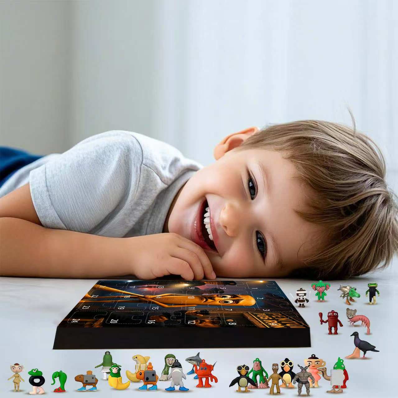 🎁 Last Day 50% OFF 🔥 Italian Brainrot Toys Countdown 24 Days Advent Calendar, Tung Tung Tung Advent Calendar