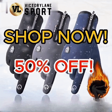 VL™ Outdoor Heated Gloves Windproof and Waterproof with Plus Velvet