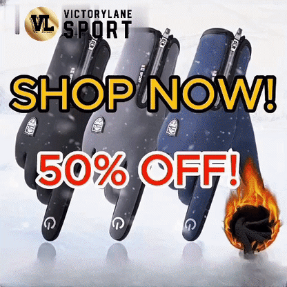 VL™ Outdoor Heated Gloves Windproof and Waterproof with Plus Velvet