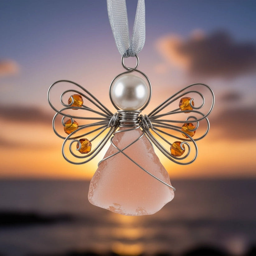 🔥Hand-Wrapped Sea Glass Collection💎Timeless Coastal Art