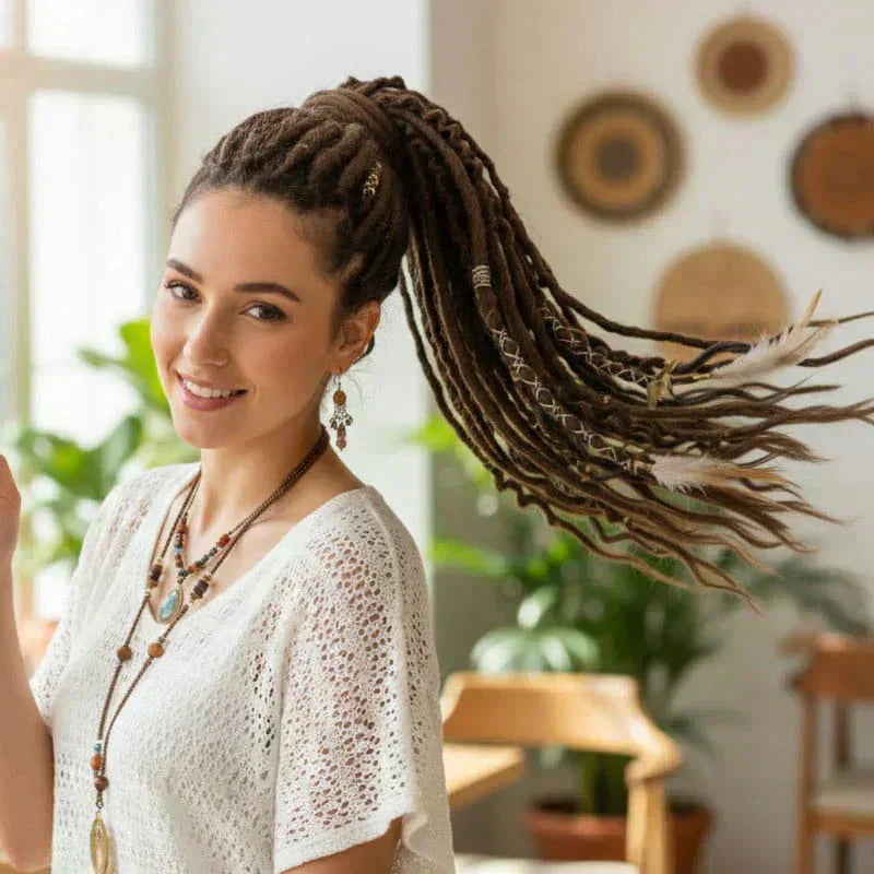 👩🏼‍🦱Direct Boho Ponytail