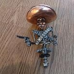 ⚡ Cowboy Skull Gunslinger Resin Hood Ornament-This isn’t just decoration — it’s a bold statement of strength and individuality. Whether on the road or parked at home, make your ride unforgettable.