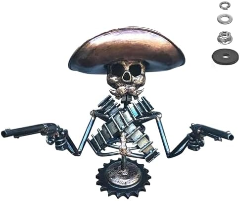 ⚡ Cowboy Skull Gunslinger Resin Hood Ornament-This isn’t just decoration — it’s a bold statement of strength and individuality. Whether on the road or parked at home, make your ride unforgettable.