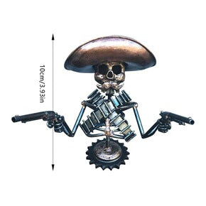 ⚡ Cowboy Skull Gunslinger Resin Hood Ornament-This isn’t just decoration — it’s a bold statement of strength and individuality. Whether on the road or parked at home, make your ride unforgettable.