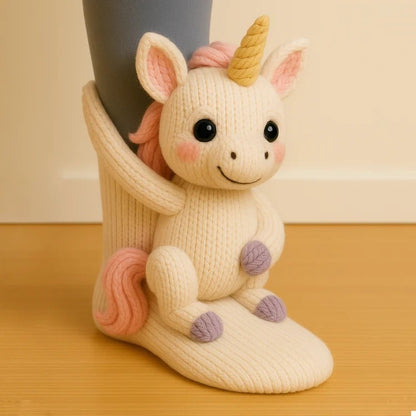 🎅Christmas Eve Sale 49% OFF🧦Hand Crocheted 3D Animal Socks