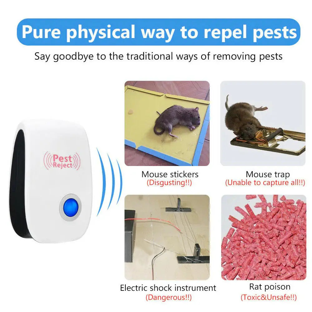 🛡️Family Guardian🌟Bequee Ultrasonic Pest Repeller