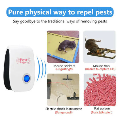 🛡️Family Guardian🌟Bequee Ultrasonic Pest Repeller