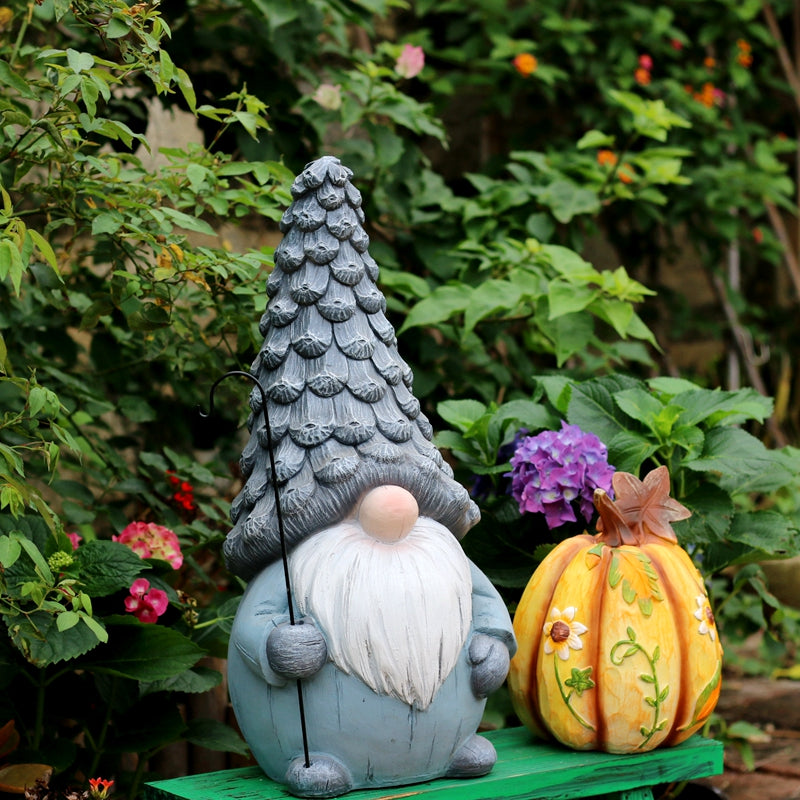 Garden Figure Sculpture Statues, Gnome Statue for Garden Ornaments, Garden Decoration Ideas, Villa Courtyard Decor, Outdoor Garden Decoration