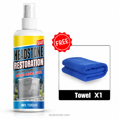 🏆LAST DAY SALE: 9.99!!  ⏰🎁Headstone Cleaning & Restoration Spray – Remove Stains Instantly
