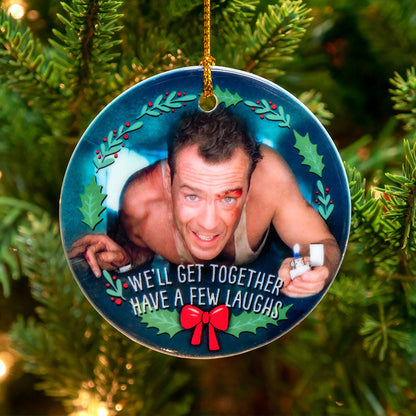 🎄 90s Movie Christmas Ornament – A Retro Holiday Classic for Every Movie Lover!