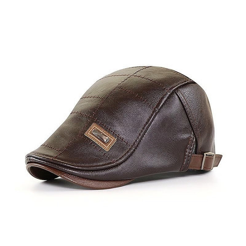 🎁2025 High Quality Trendy Leather Beret