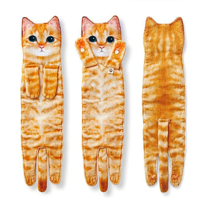 Funny Cat Hand Towels - Pick Your Favorite Furry Friend Towel 🐱🐶