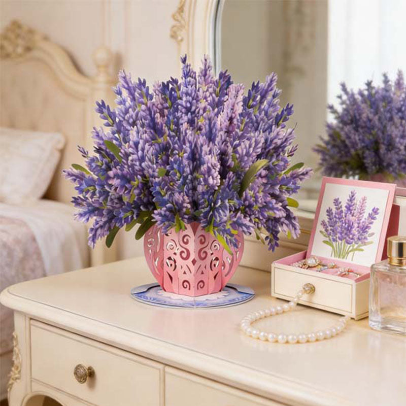 🏆35K+ SOLD! 🌼💌 Forever-Blooming 3D Flower Pop-Up Card– Personalized Love Message & Everlasting Bloom 🎁