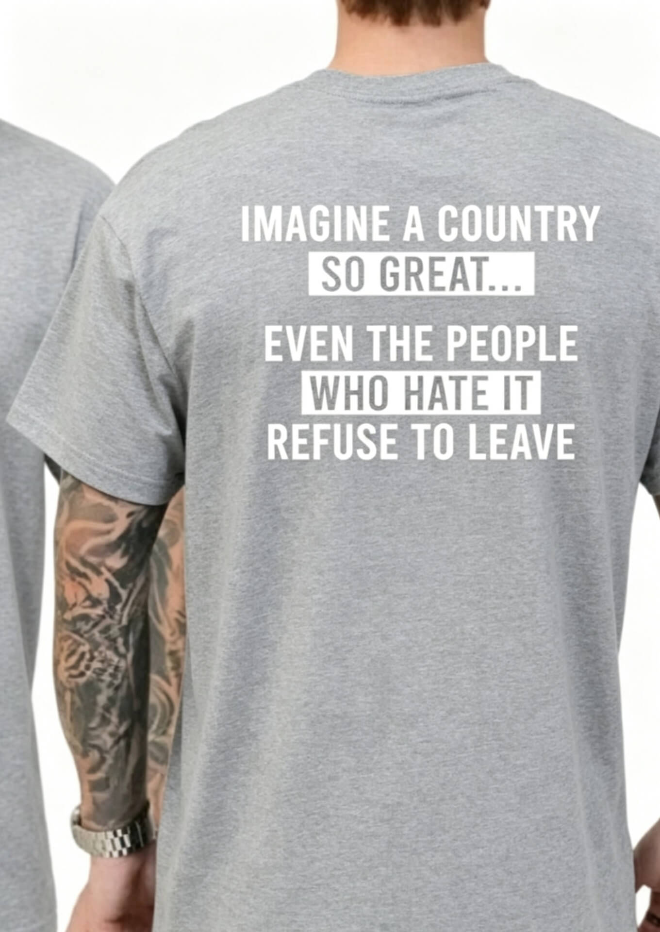 🔥LAST DAY 49% OFF - Imagine A Country So Great T-Shirt (☁️100% Cotton)