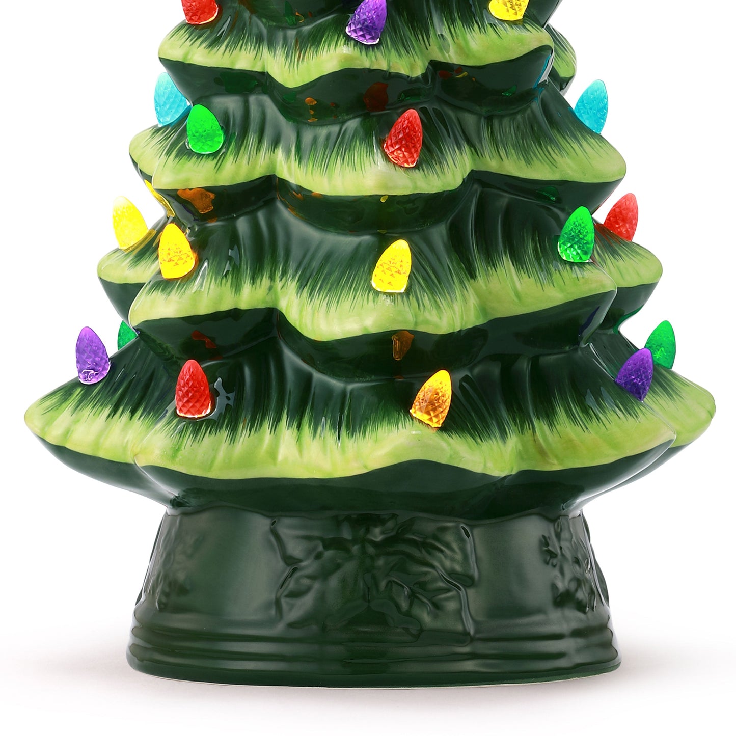 12 in. Nostalgic Ceramic Tree - Green