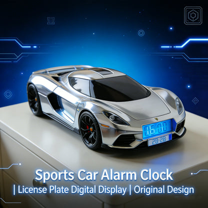 ⏰Hypercar Alarm Clock🏎️Realistic Engine & Light Effects