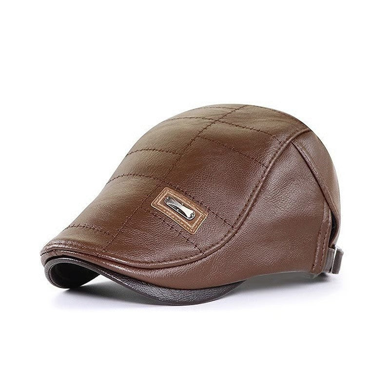 🎁2025 High Quality Trendy Leather Beret