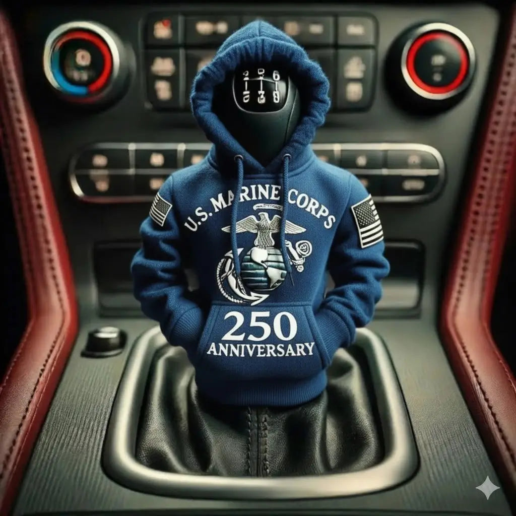 🏆35K+ SOLD🗽U.S. Marine Corps 250th Anniversary Gear Shift Knob Hoodies