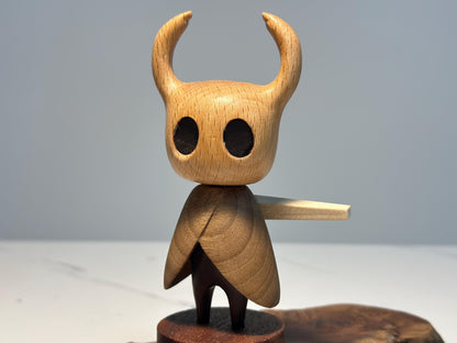 🎁Hot Sales Promotion 49% OFF⚔️Hollow Knight Inspired Walnut Wood Sculpture