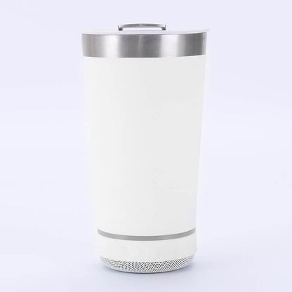 🎶20oz Bluetooth Speaker Insulated Mug🥇✨: Your Perfect Vibe for Sips & Sounds 🥳(🔓Detachable 2-Piece | RGB Lights & Temp Lock🥤)