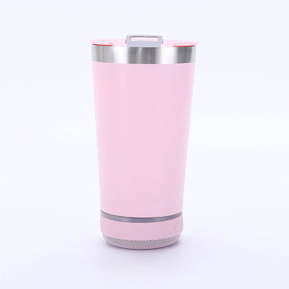 🎶20oz Bluetooth Speaker Insulated Mug🥇✨: Your Perfect Vibe for Sips & Sounds 🥳(🔓Detachable 2-Piece | RGB Lights & Temp Lock🥤)