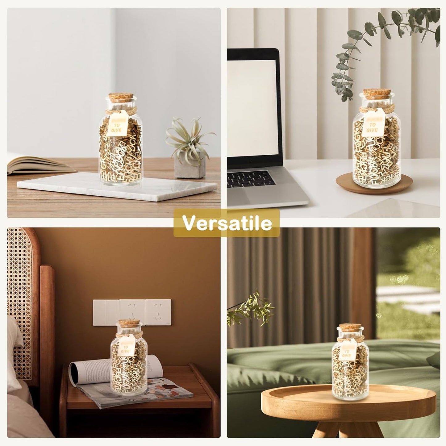 Fucks to Gift Glass Jar🎁Hilarious Gift for Friends & Colleagues (200pcs)