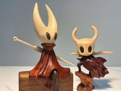 🎁Hot Sales Promotion 49% OFF⚔️Hollow Knight Inspired Walnut Wood Sculpture