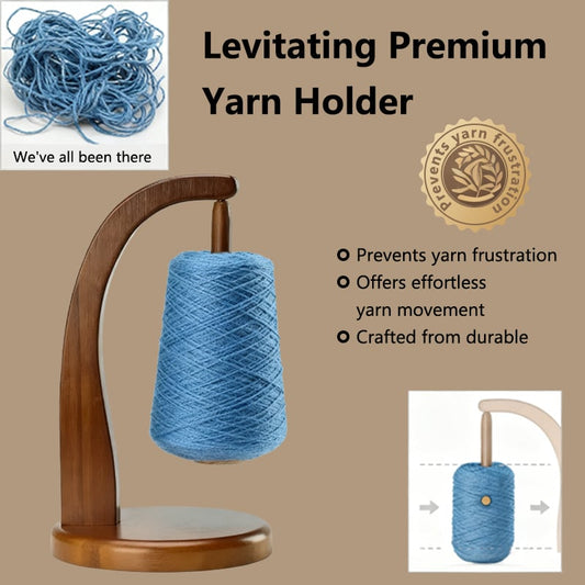 🏆35K+ SOLD!🎁Levitating Premium Yarn Holder