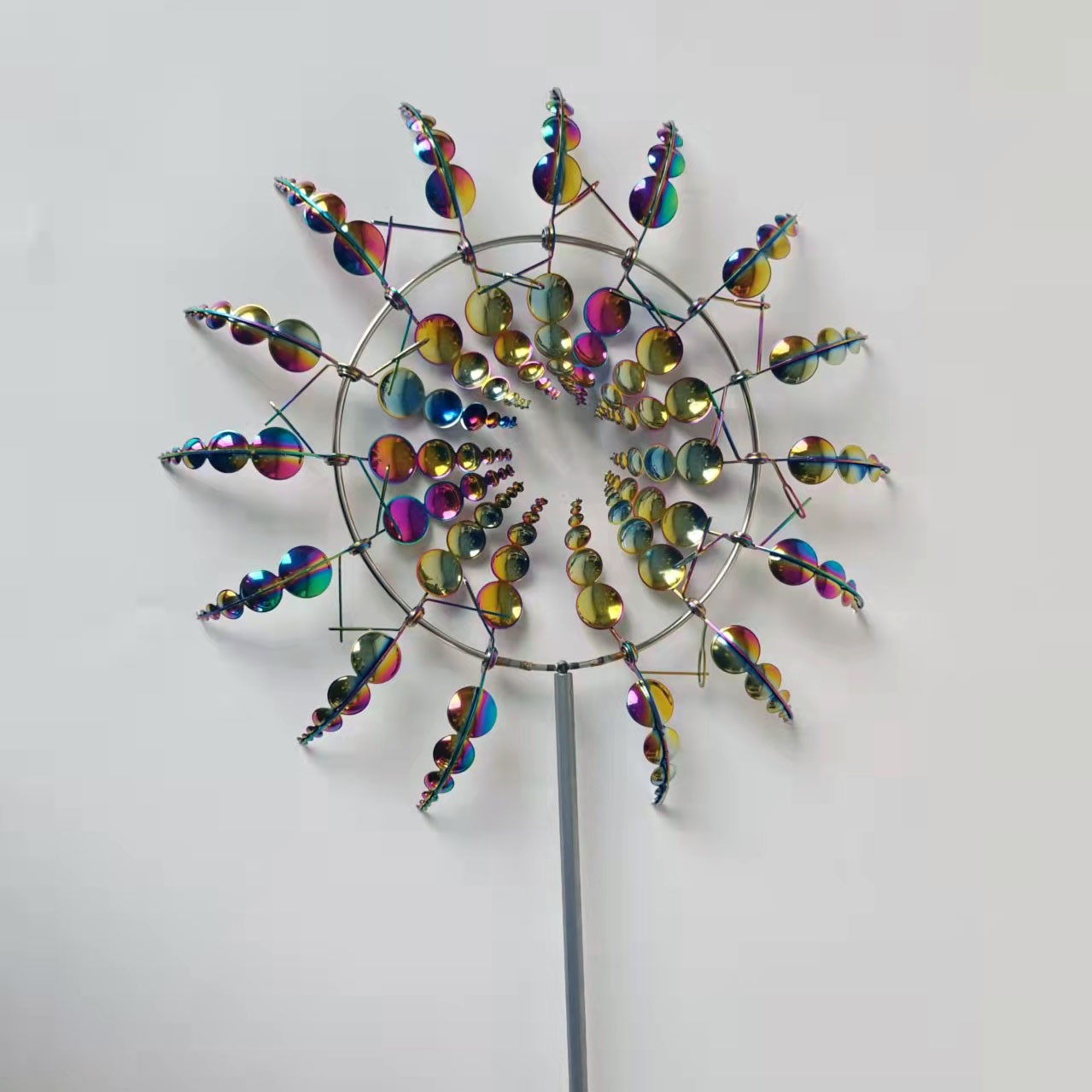 Limited time sale🔥Garden Fun Rotating Windmill Waterproof and Rust-proof Outdoor Yard Decoration