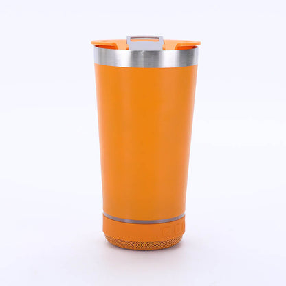 🎶20oz Bluetooth Speaker Insulated Mug🥇✨: Your Perfect Vibe for Sips & Sounds 🥳(🔓Detachable 2-Piece | RGB Lights & Temp Lock🥤)