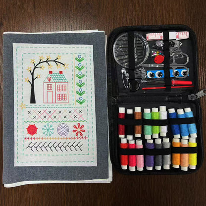 🔥 LAST DAY! 49% OFF Beginner-Friendly Embroidery Stitch Book + Threads Set 🎨🧵 Perfect DIY Crafting Kit – Learn, Create & Gift! 🎁✂️