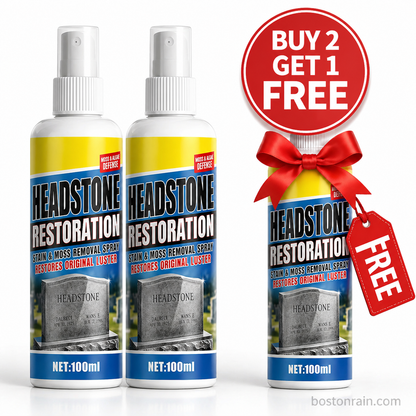 🏆LAST DAY SALE: 9.99!!  ⏰🎁Headstone Cleaning & Restoration Spray – Remove Stains Instantly