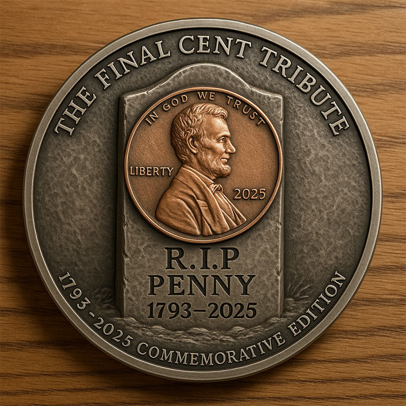 🏆Flash Sale 60% OFF -Final Cent Tribute Coin