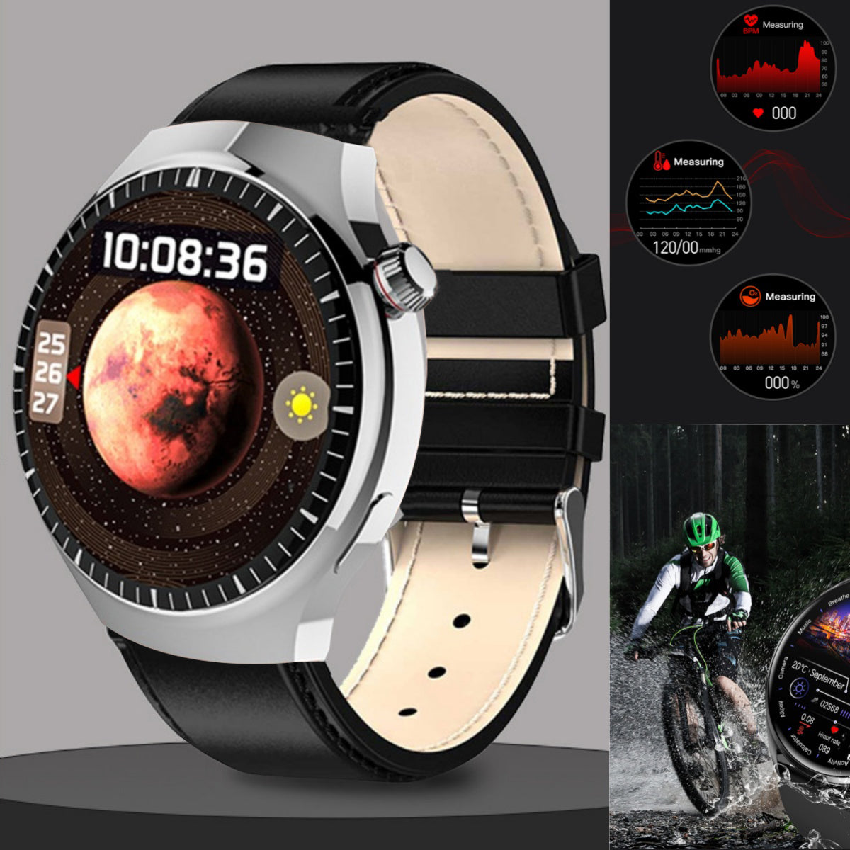 Black (Black strap)